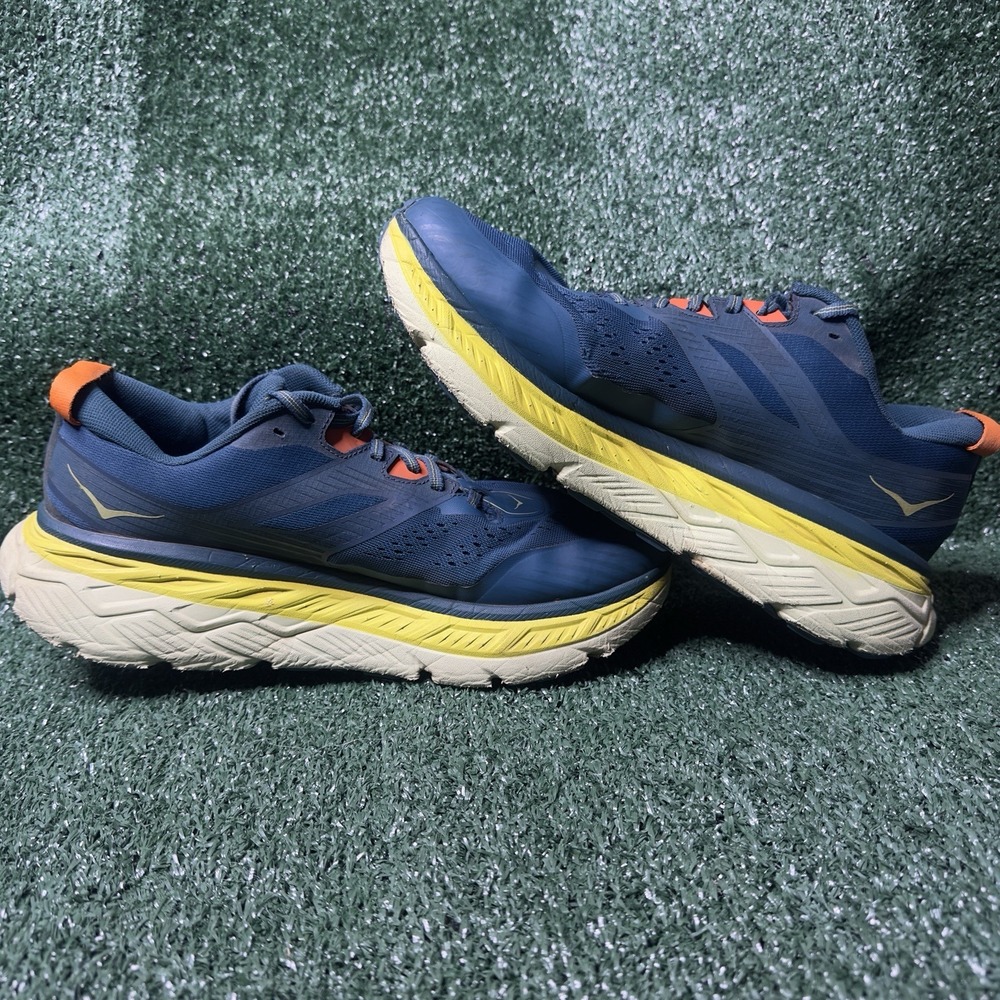 Hoka One Stinson ATR 6 Shoes Mens 11.5 Teal Trail Running Hiking Sneakers - Picture 7 of 10
